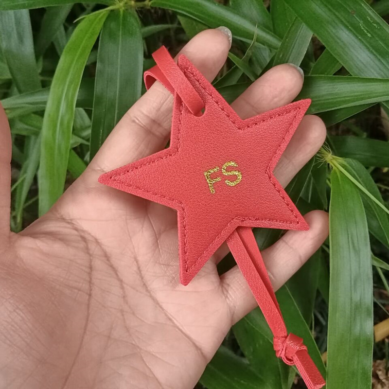 1 adet ücretsiz baş harfleri b - Monogram Keychain Leather incelemesi ve fiyatı